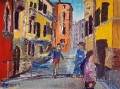 Pittura a olio di Venezia (2)